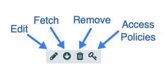 Parameter Providers Edit Buttons