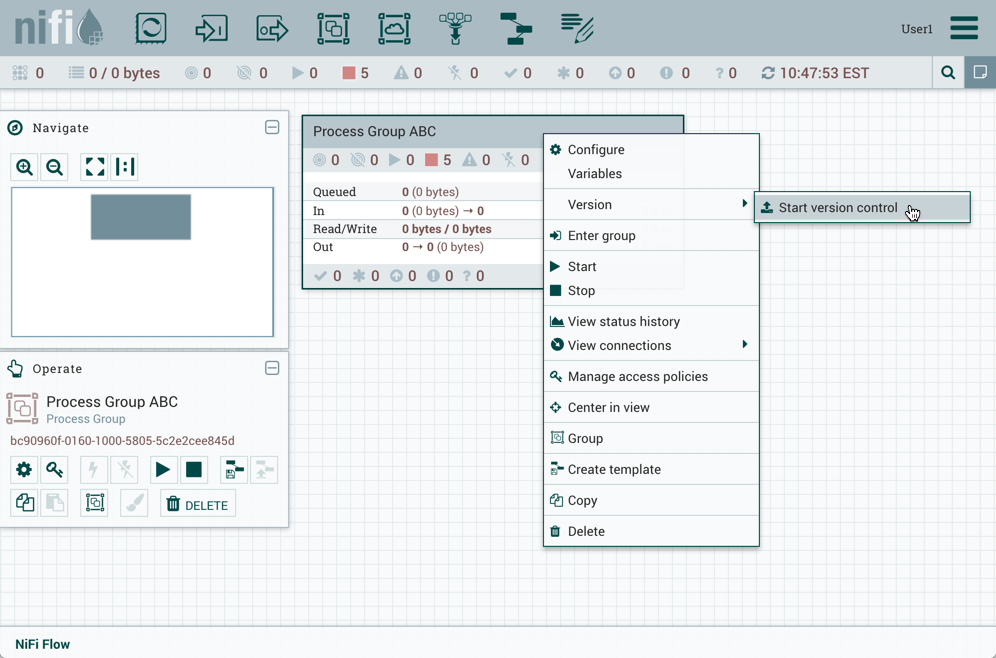 Start Version Control